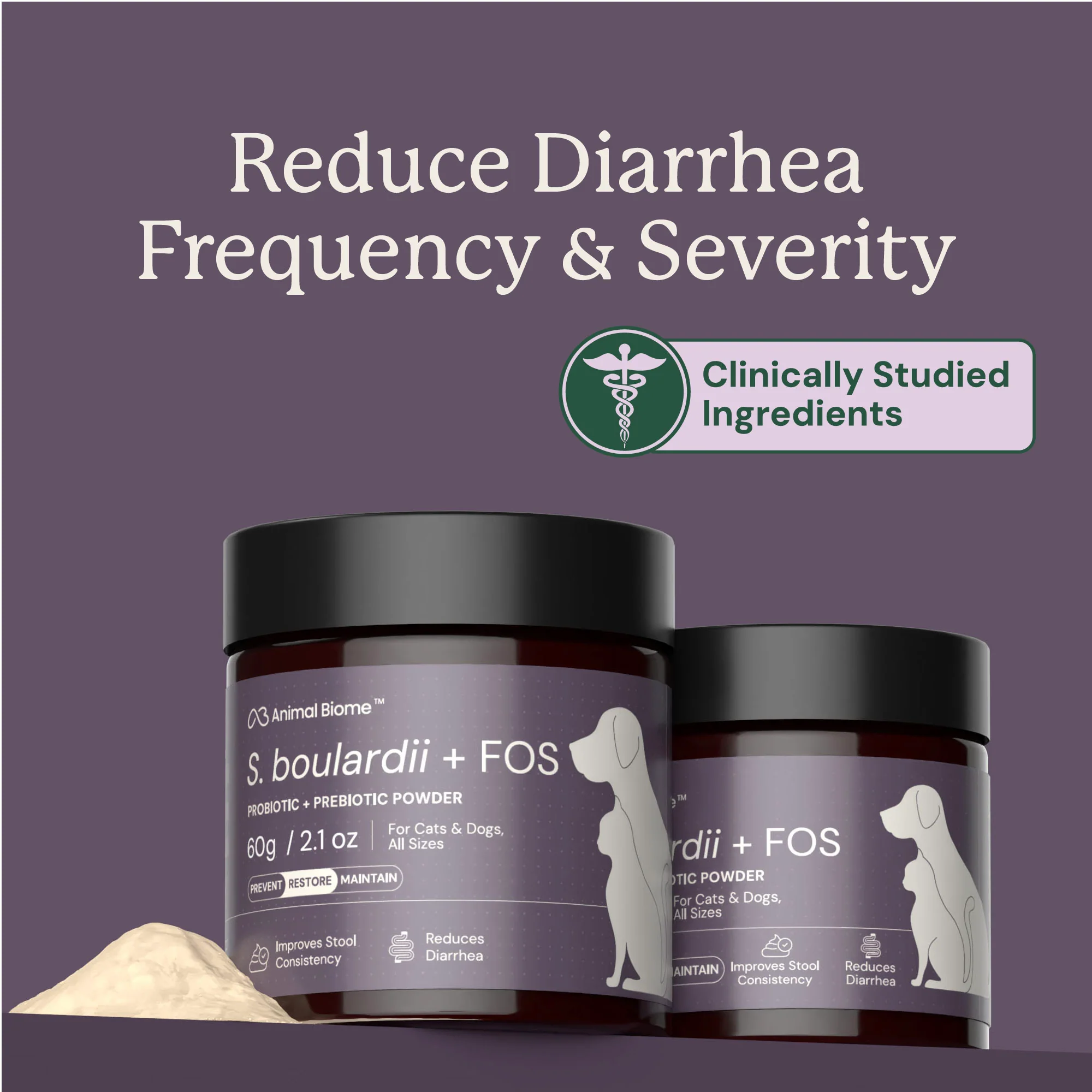 S. boulardii + FOS Powder for Cats and Dogs - Image 3
