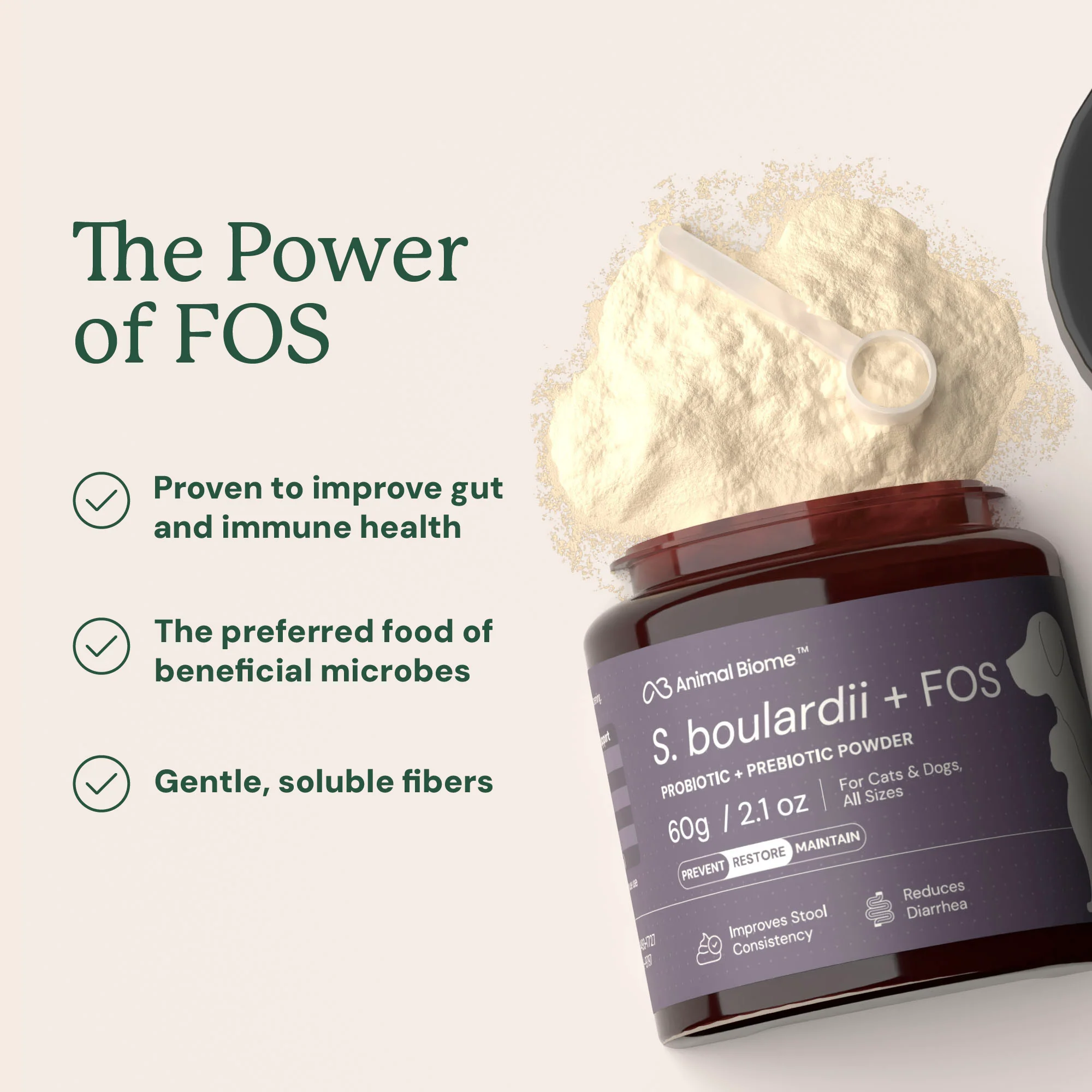 S. boulardii + FOS Powder for Cats and Dogs - Image 9